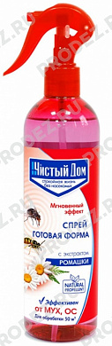 Спрей "Чистый дом" от мух и ос 400мл